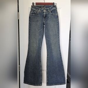 Silver Jeans Bronx Flare Jeans Women 26x35 Medium Wash Y2K